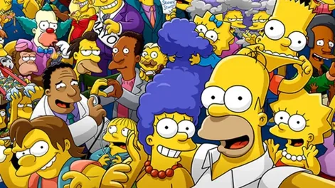 Con la ayuda de IA, volvieron humanos a los personajes de Los Simpson