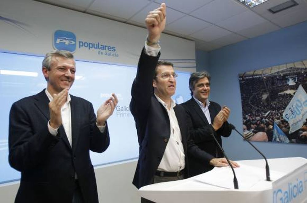 Alivio para Rajoy por el triunfo en Galicia