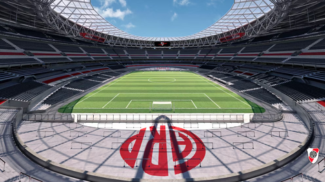 River Plate planea ampliar y techar el Monumental.