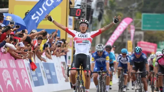 Molano ganó la tercera etapa y Urán recuperó la malla líder