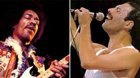 Hendrix y Mercury al cine