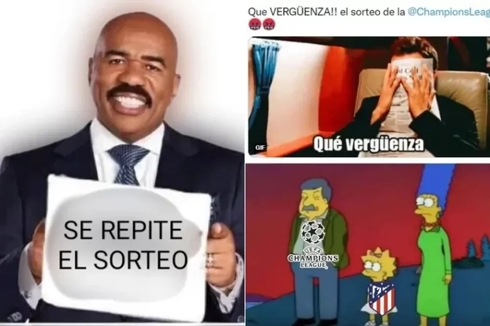 Los mejores memes por el bochornoso sorteo de la Champions