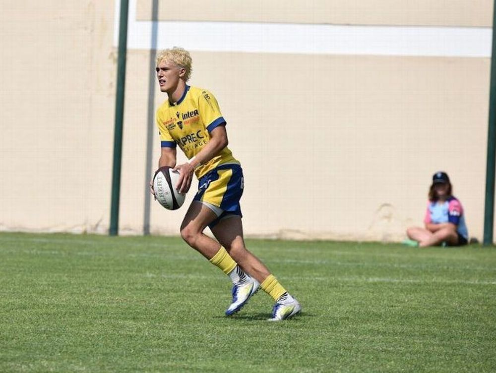 Juan Segundo esta tarde con el plantel superior de Clermont