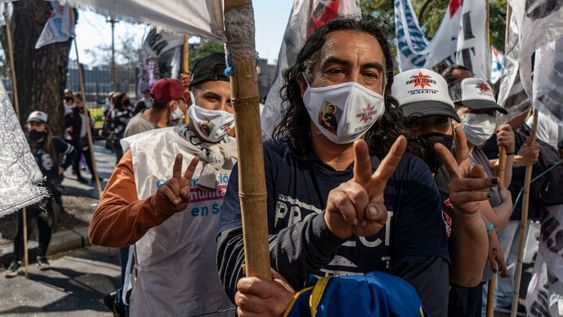 San Cayetano: marcha piquetera