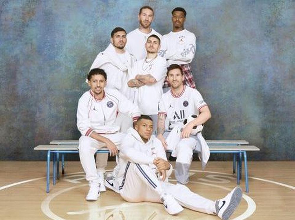 Con Messi, el PSG presentó su nueva camiseta: está inspirada en Michael Jordan