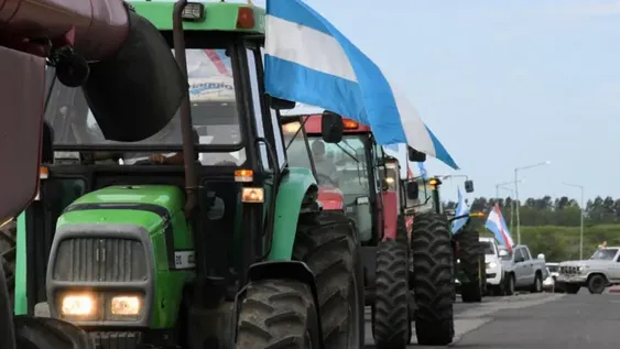 Un tractorazo del campo hoy para copar la Plaza de Mayo