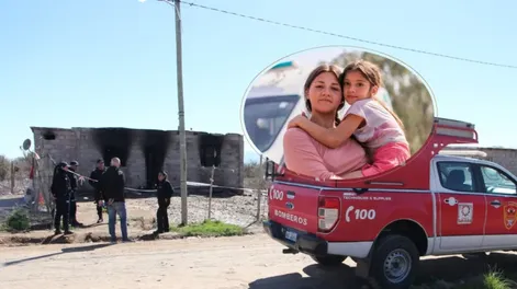 Incendio en 25 de Mayo.-