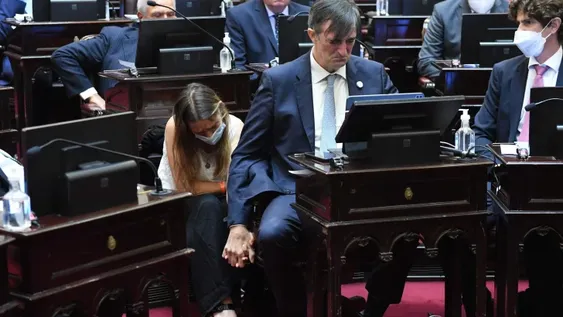 Bullrich hizo llorar al Senado al despedirse