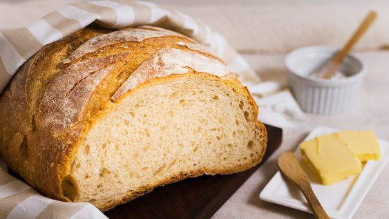 Pan casero sin amasar: la receta fácil con pocos ingredientes.