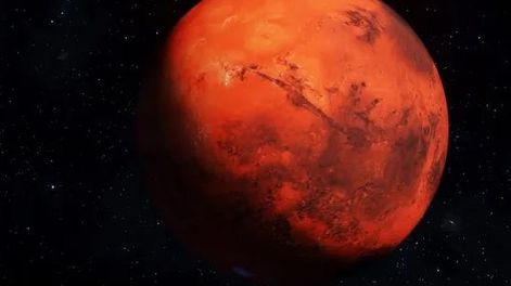 La NASA encontró una curiosa huella en un cráter de Marte