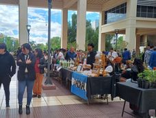 la feria agroproductiva llega al centro civico con mas de 80 productores locales