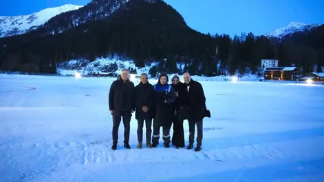 Milei desembarcó en Davos y expone su modelo económico ante el poder global