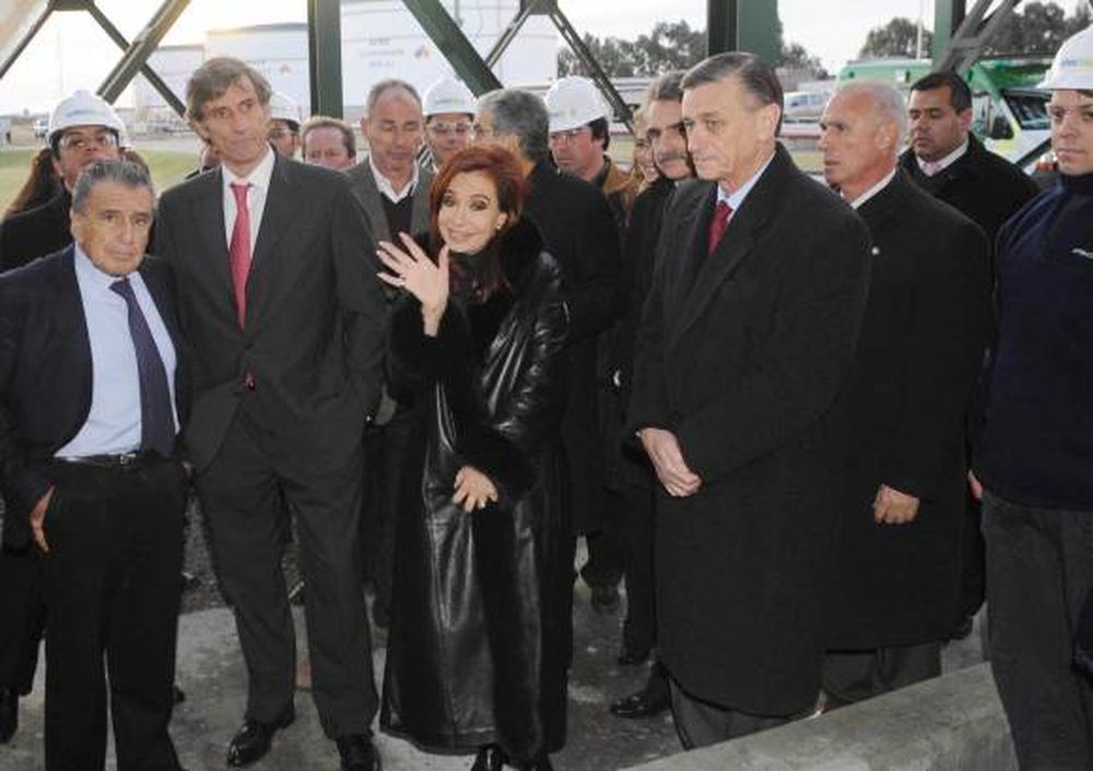 Contrapunto de Cristina y el gobernador Binner