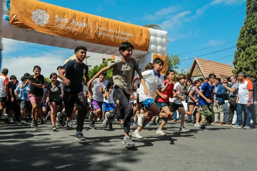 El año pasado, unos 10.000 estudiantes participaron del Maratón de Cierre de los Juegos Intercolegiales.