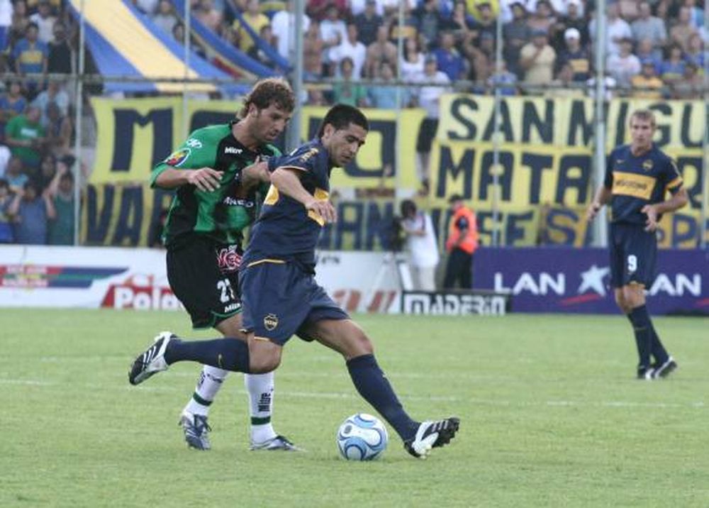 Llega hoy, sin Riquelme