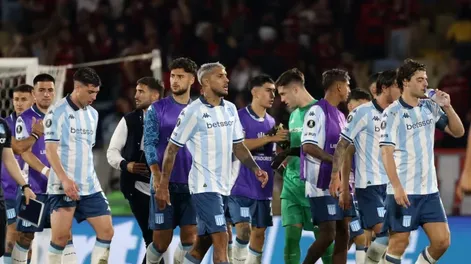 Copa Libertadores: Racing cayó 1 a 0 contra Flamengo en el partido de ida de semifinales