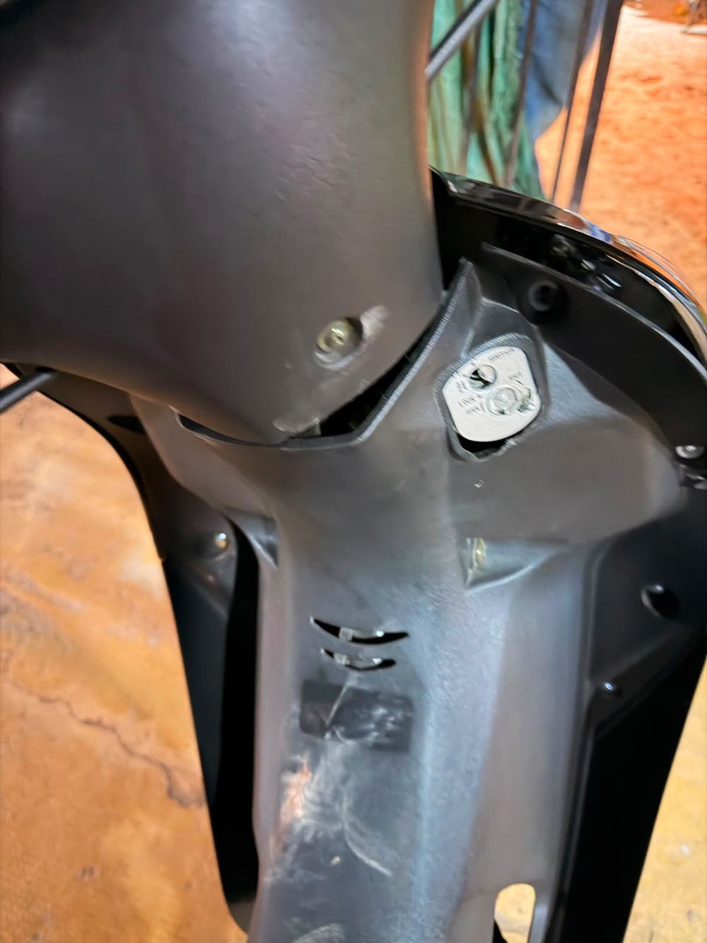 Moto robada.