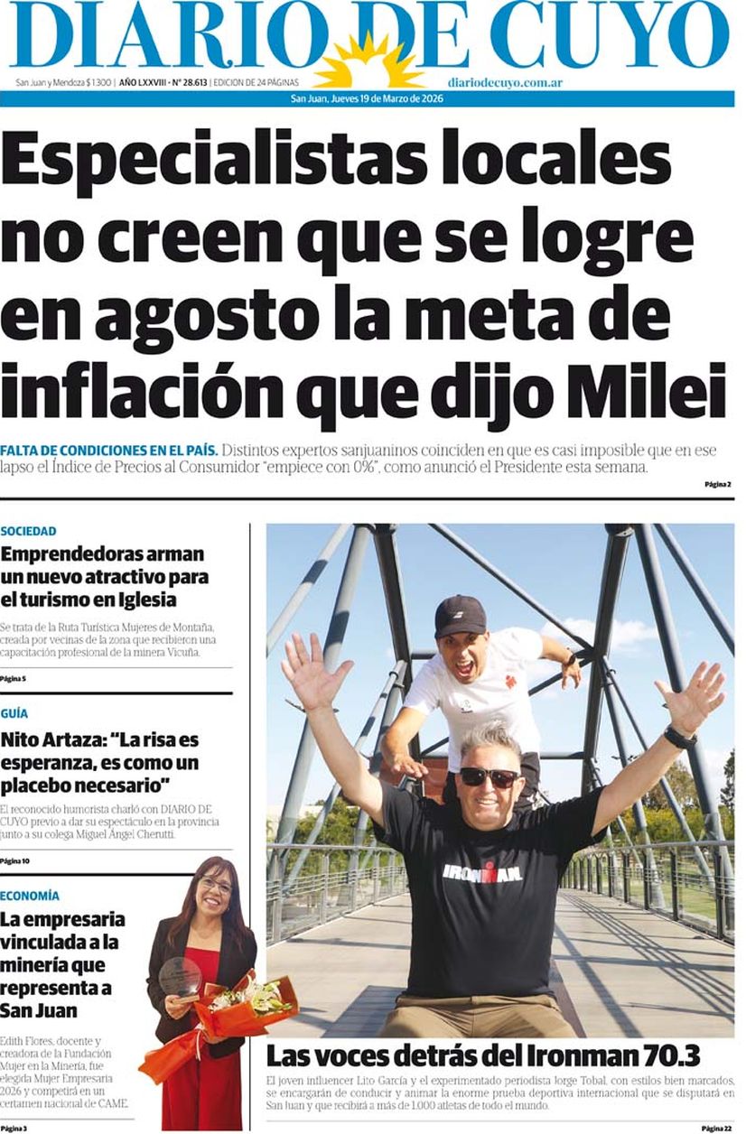 Diario de Cuyo | Edicion DDC 19 de Marzo 2026