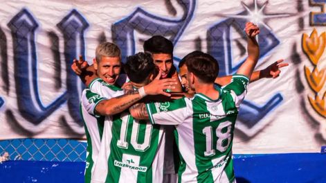 Clave. Sportivo ganó en Rawson y se metió media clasificación en el bolsillo.