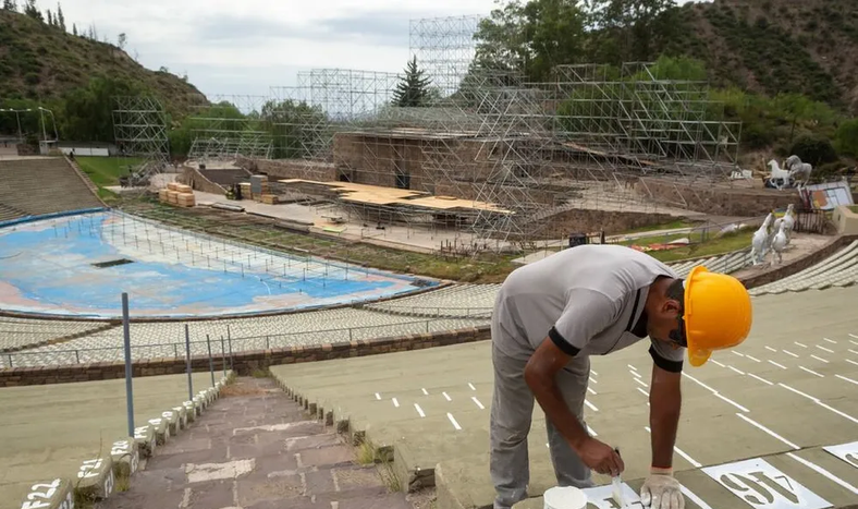 Los preparativos para la Fiesta de la Vendimia