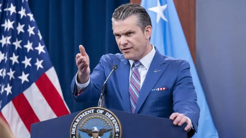 Pete Hegseth, jefe del Pentágono.