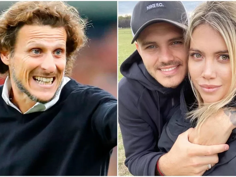 Diego Forlán rompió el silencio sobre la crisis entre Wanda e Icardi