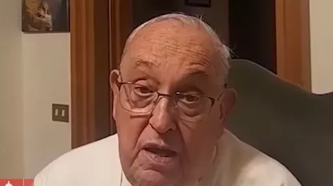 Difundieron un video inédito del papa Francisco grabado antes de que empeorara su salud