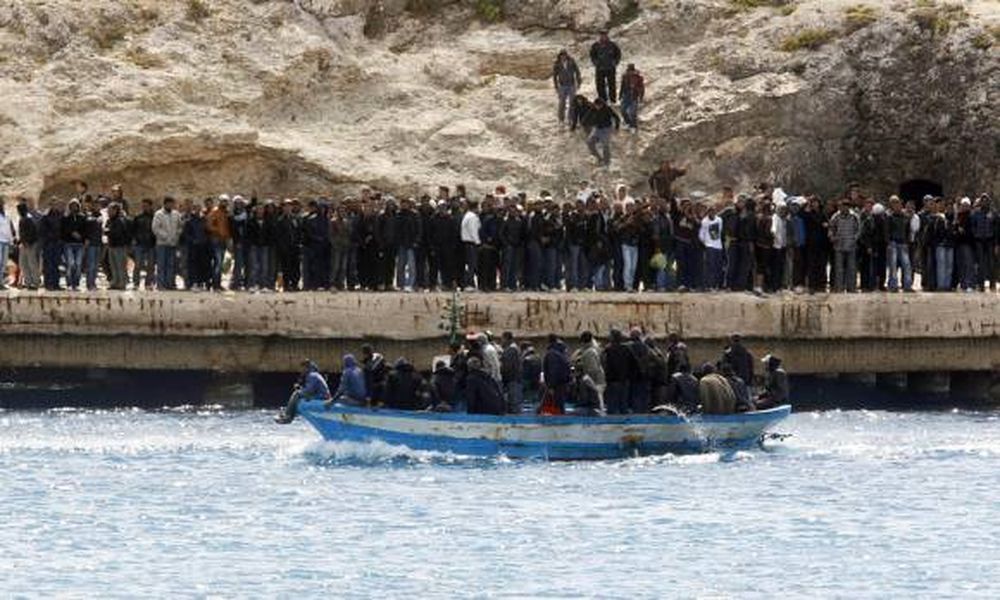 Los tunecinos han copado a Lampedusa