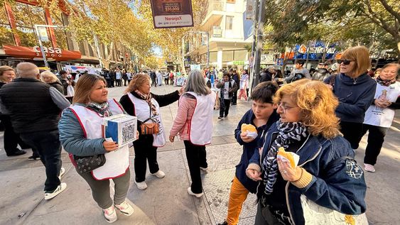 Este viernes, Cáritas San Juan hizo el lanzamiento oficial de la Colecta Anual que se realizará 6 y 7 de junio,