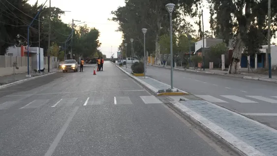 En 9 de Julio y Caucete, la angustia y el miedo al contagio se adueñaron de la calle