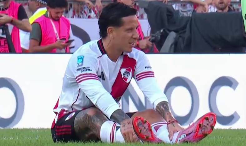 Sebastián Driussi sufrió un nuevo desgarro.