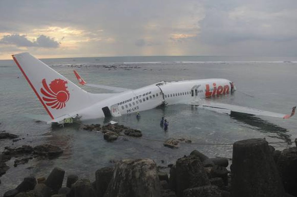 Milagroso aterrizaje en Bali