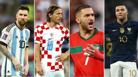 Así quedó el cuadro de semifinales del Mundial