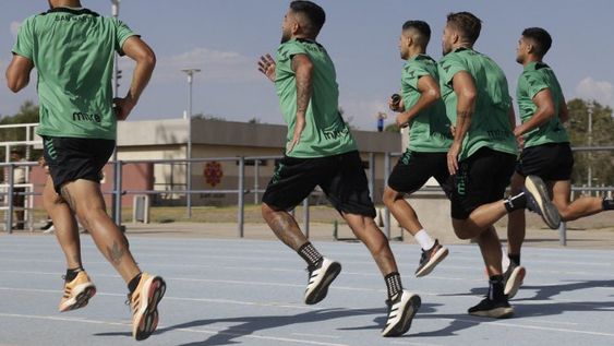 TRABAJO. San Martín empezó a jugar el Clausura con los trabajos de un pretemporada exigente y larga.