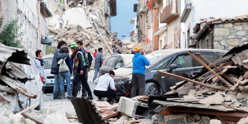 Devastador terremoto en Italia deja unos 38 muertos