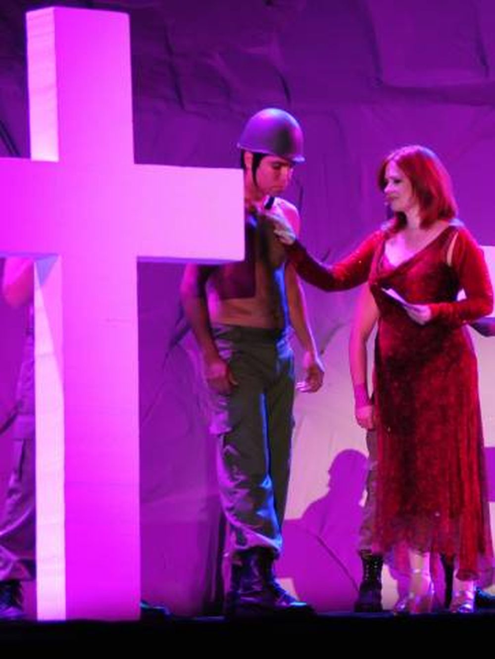 Esta vez el espectáculo apuntó al  corazón pero también a la razón