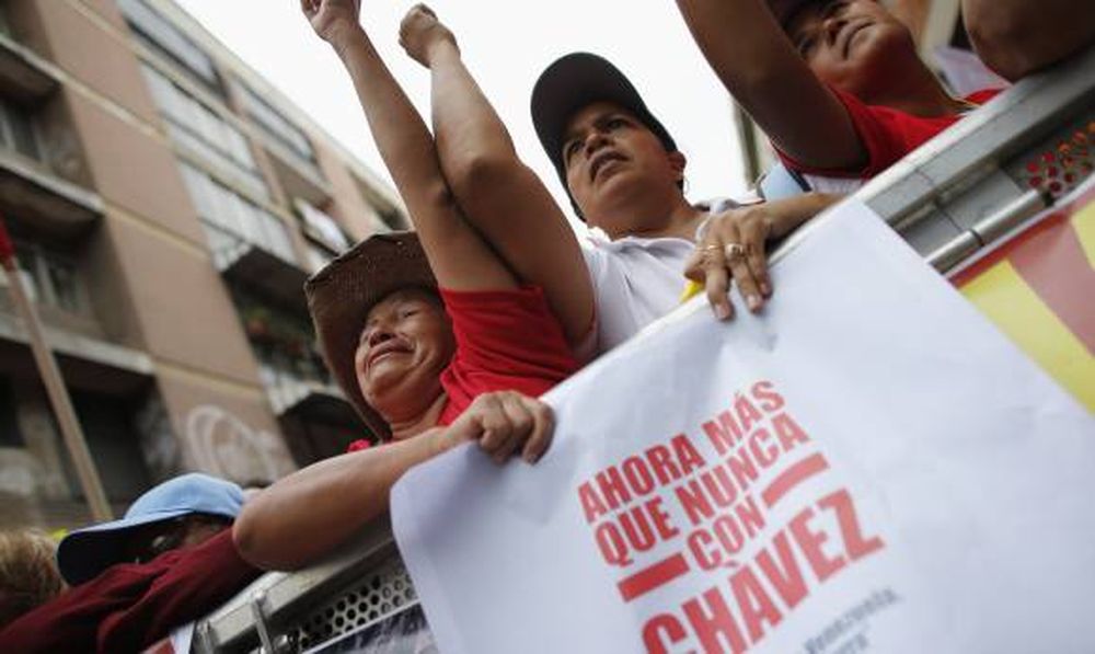 Actitud más optimista  por la salud de Chávez