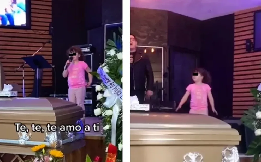 Hicieron cantar a una nena en el velorio de su abuelo y ella improvisó “lo van a enterrar”