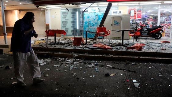 Sismo de 7,1º sacudió México: destrozos y caos en Acapulco