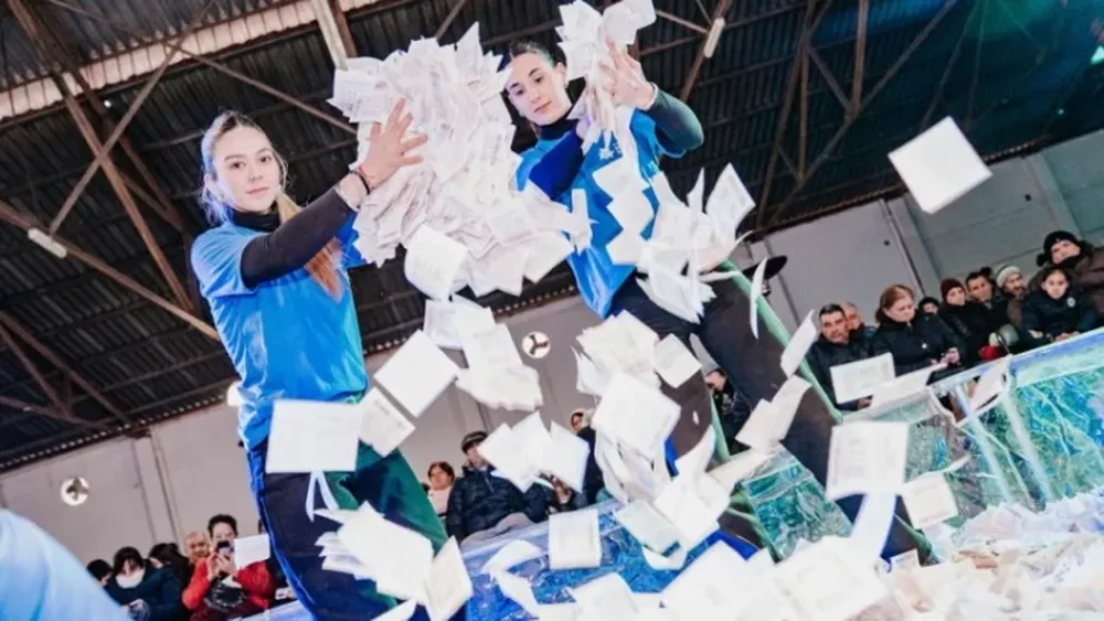 En septiembre pasado, la CAS realizó el último sorteo entre cupones de quiniela no premiados.