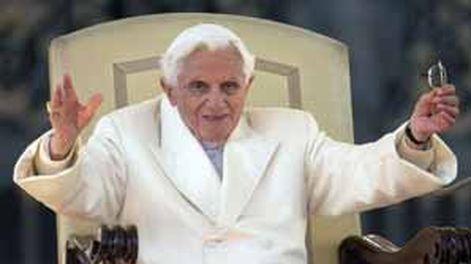 Benedicto XVI: “Dios no dejará que la Iglesia se hunda”