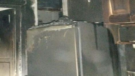 Se le incendió su humilde casa y perdió varios artefactos
