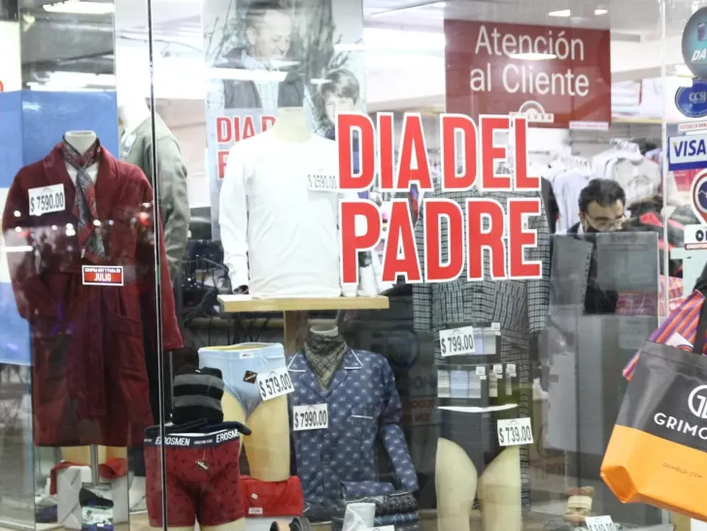 Las ventas por el Día del Padre en el país cayeron 1,2%