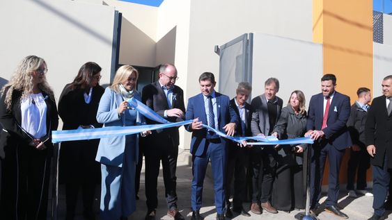 Orrego en la inauguración del nuevo CIC.