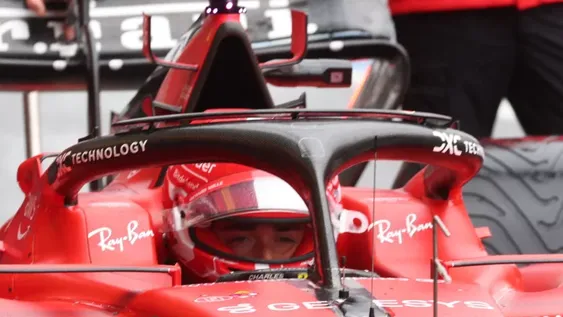 Leclerc heredó la pole en el GP de Bélgica