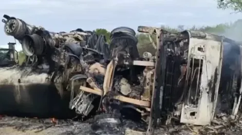 La terrible tragedia de Elvis Chambi Patiño: no pudo sacarse el cinturón y murió calcinado