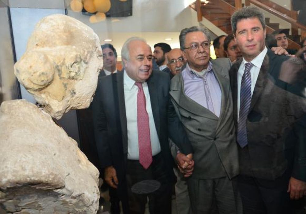 El busto de Evita, con nuevo hogar