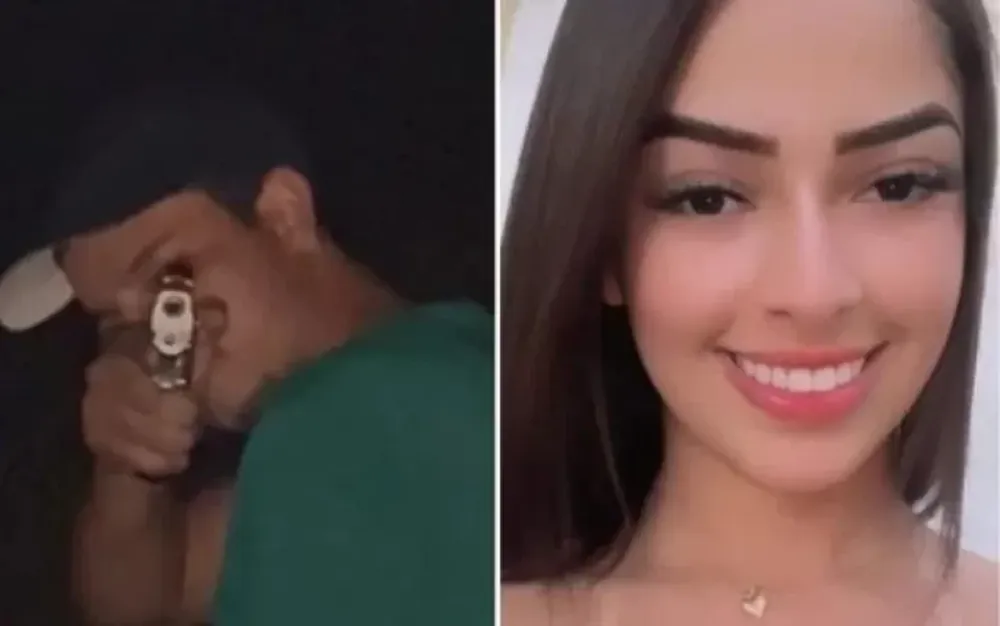 Horror en Brasil: una joven grabó el momento en que su novio la asesina