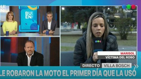 Le robaron la moto adaptada y le gatillaron porque no pudieron manejarla