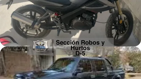 Hallan en Chimbas una Ford Ranger robada hace menos de dos meses en Mendoza